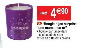 Cora x Carrefour Bougie Bijou Surprise offre