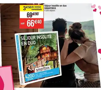 Séjour Insolite En Duo Smartbox