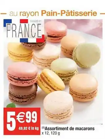 Cora x Carrefour Assortiment De Macarons offre