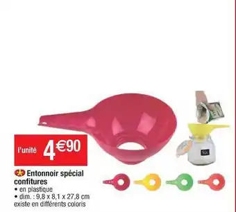 Cora x Carrefour Entonnoir Spécial Confitures offre
