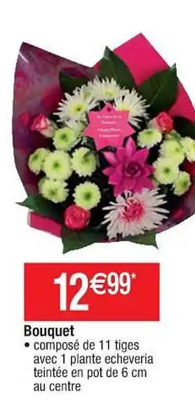Cora x Carrefour Bouquet offre