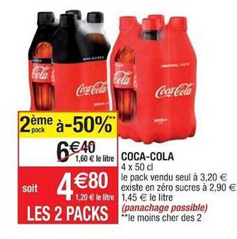 Cora x Carrefour Coca-cola offre