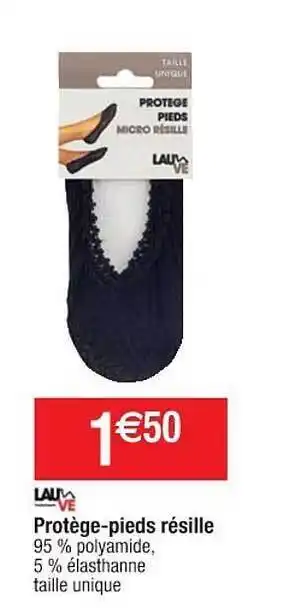 Protège-pieds Résille