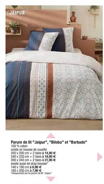Cora x Carrefour Parure De Lit offre