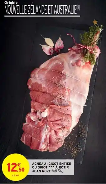 Intermarché Gigot entier ou gigot offre