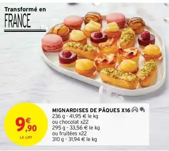 Intermarché Mignardises de pâques x16 offre