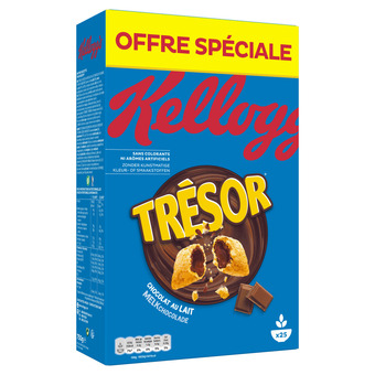 Auchan Céréales trésor kellogg's offre