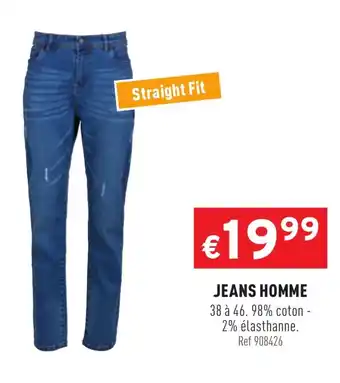 Trafic Jeans Homme offre