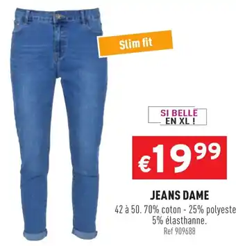 Trafic Jeans Dame offre