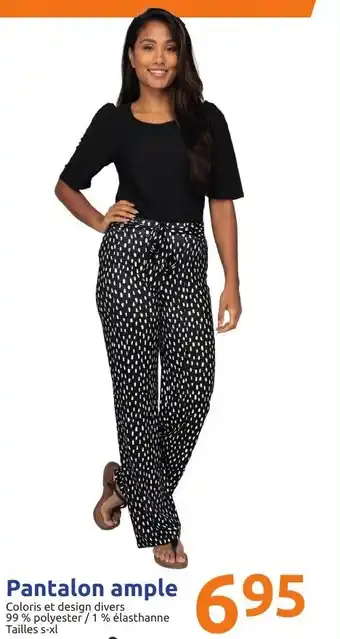 Action Pantalon ample offre
