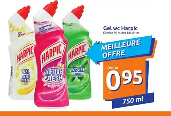 Action Gel wc Harpic offre