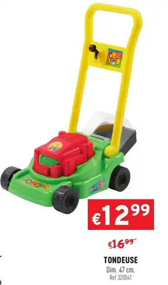 Trafic Tondeuse offre