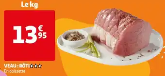 Auchan Veau : rôti offre