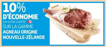 Auchan Bon plan sur la gamme agneau origine nouvelle-zélande offre