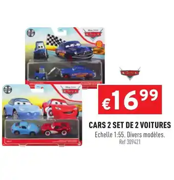 Trafic Cars 2 Set De 2 Voitures offre