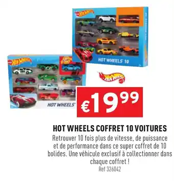 Trafic Hot Whels Coffret 10 Voitures offre