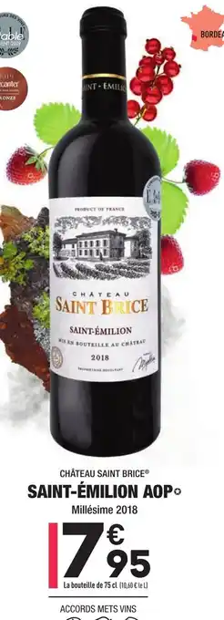 ALDI Saint-Émilion AOP offre