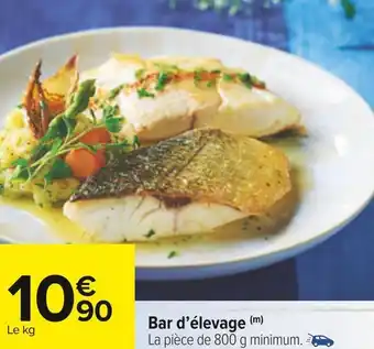 Carrefour Bar d’élevage offre
