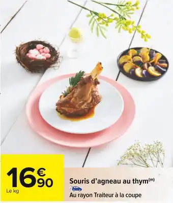 Carrefour Souris d’agneau au thym offre