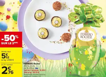 Carrefour Ferrero rocher ferrero rocher offre