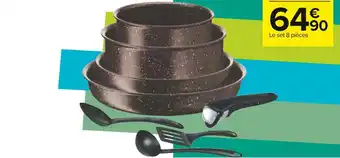 Carrefour Tefal set ingenio extrême 8 pièces offre