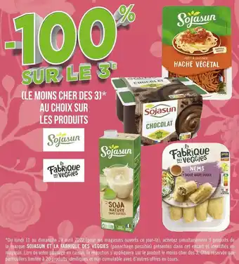 Sojasun bon plan sur les produits de la marque sojasun