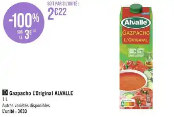 Alvalle gazpacho l’original