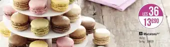 Géant Casino Macarons offre