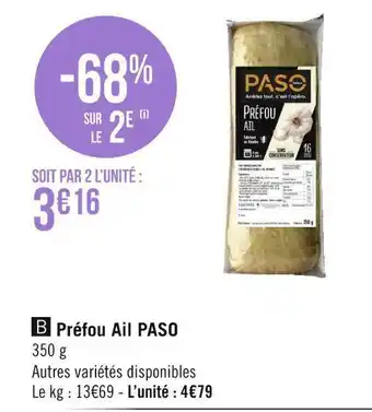 Géant Casino Préfou ail paso offre