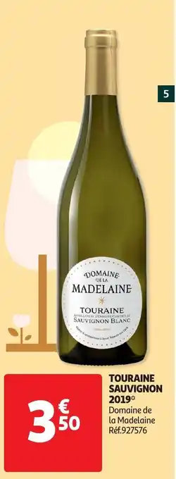 Auchan Touraine Sauvignon 2019 offre