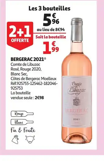 Auchan Bergerac 2021 offre