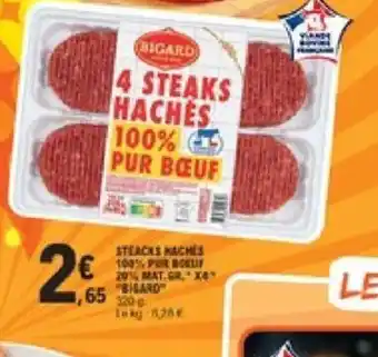 E.Leclerc Steaks Hachés offre