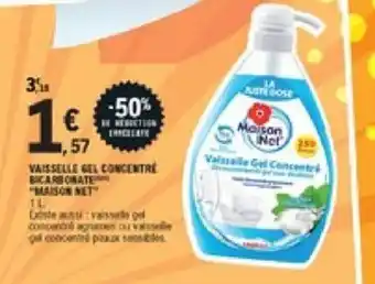 E.Leclerc Vaisselle Gel Concentré offre
