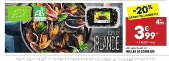 ALDI Moules de Corde Bio offre