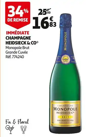 Heidsieck monopole champagne