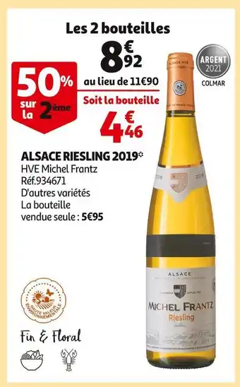 Michel frantz alsace riesling 2019*
