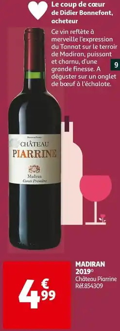Château piarrine madiran 2019