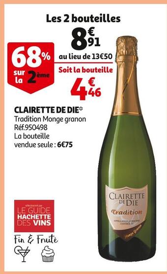 Auchan Clairette de die offre