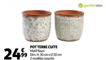 Auchan Pot terre cuite offre