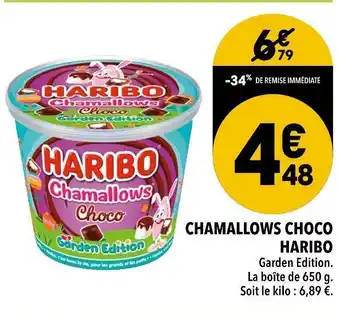 Haribo chamallows choco