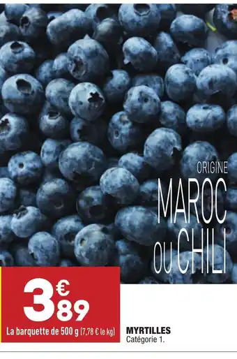 ALDI Myrtilles offre