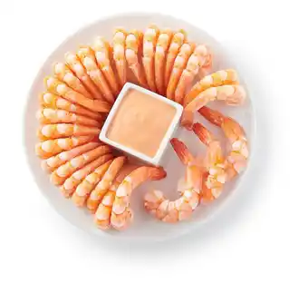 Match Eventail de crevettes sauce cocktail offre