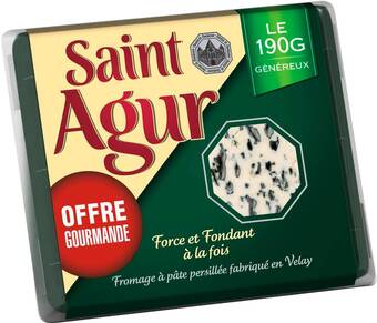 Match Saint agur fromage à pâte persillée offre
