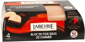 Match Labeyrie bloc de foie gras de canard offre