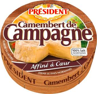 Match President camembert de campagne offre