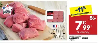 ALDI Blanquette de Veau offre