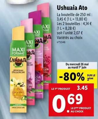 Lidl Ushuaia Ato offre