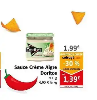 Colruyt Sauce Crème Aigre Doritos offre