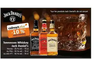 Colruyt Tennessee Whiskey Jack Daniel's offre