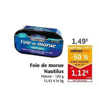 Foie De Morue Nautilus